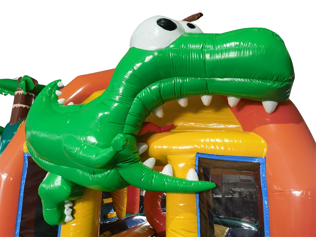 Hüpfburg 7x5,1m - Crazy Dino