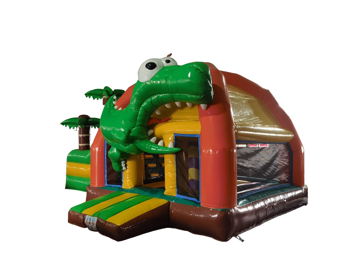 Hüpfburg 7x5,1m - Crazy Dino