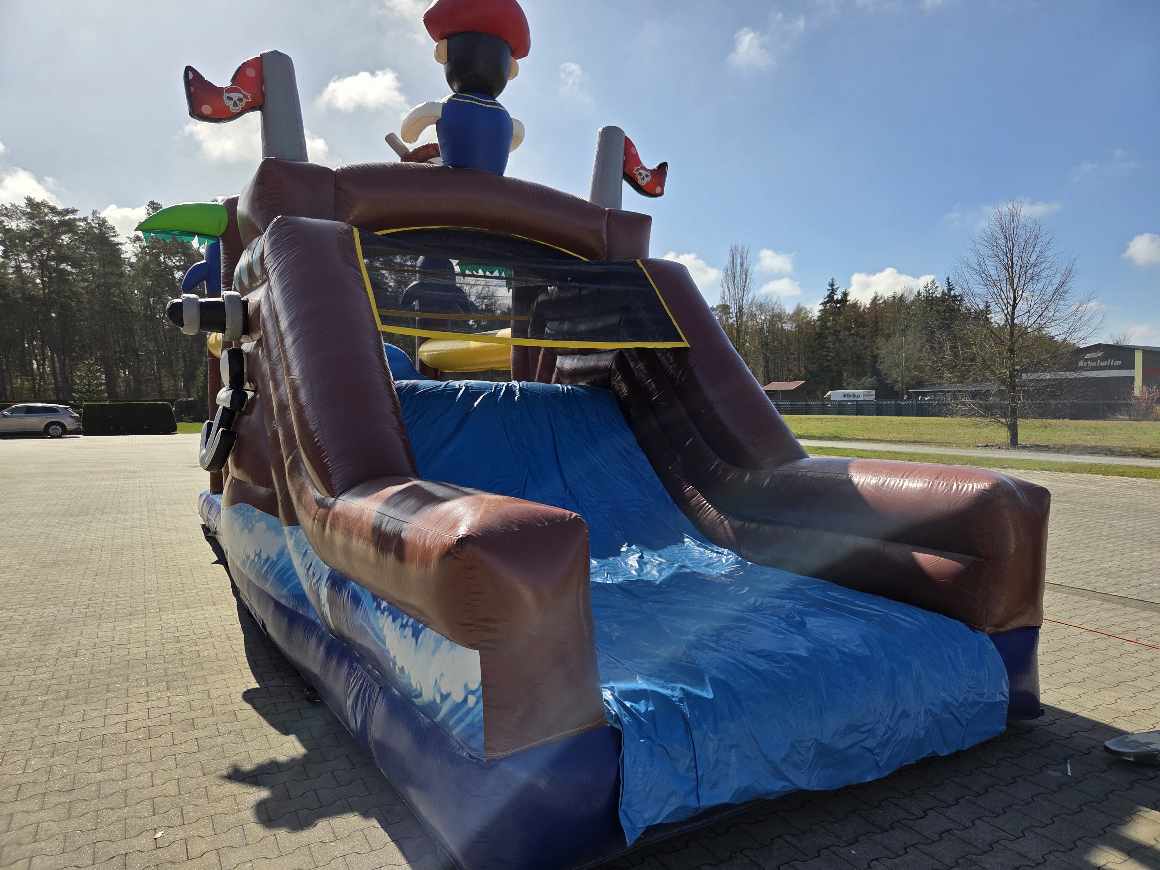  Hindernisbahn - 10x3,1 m - Pirat - Gebrauchte Ausführung