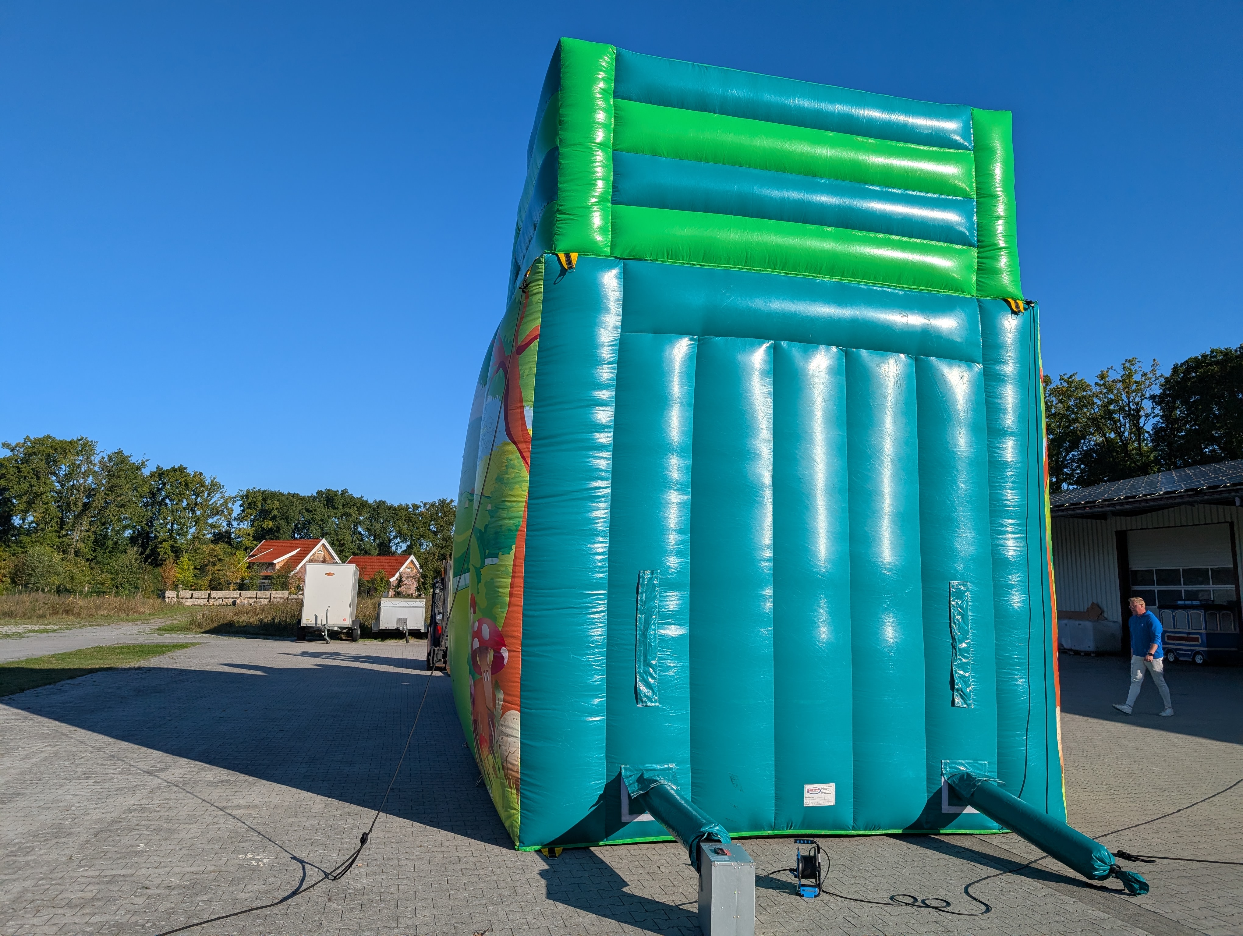 Rutsche 11x4,7 m - Krokodil - gebraucht