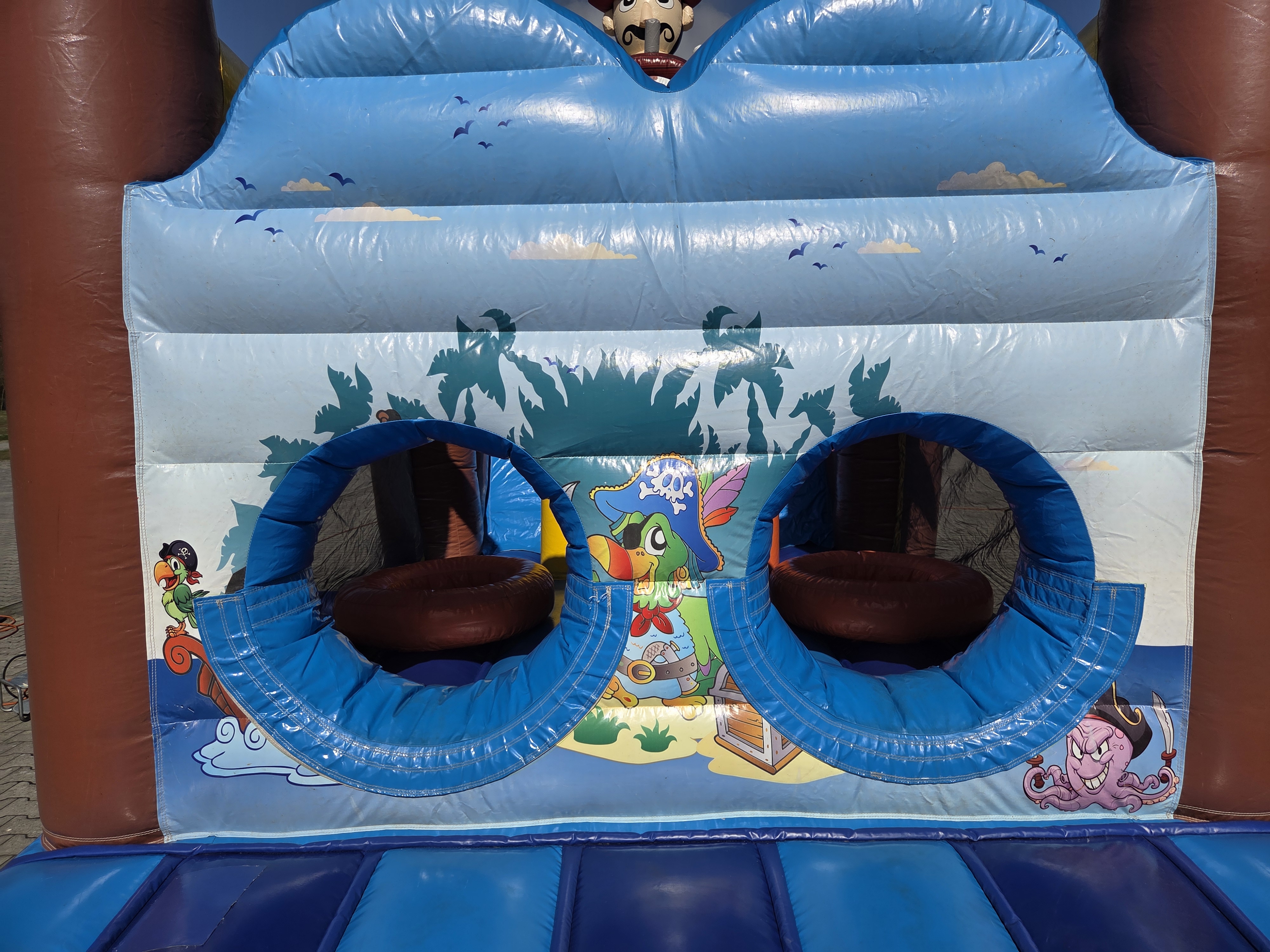  Hindernisbahn - 10x3,1 m - Pirat - Gebrauchte Ausführung