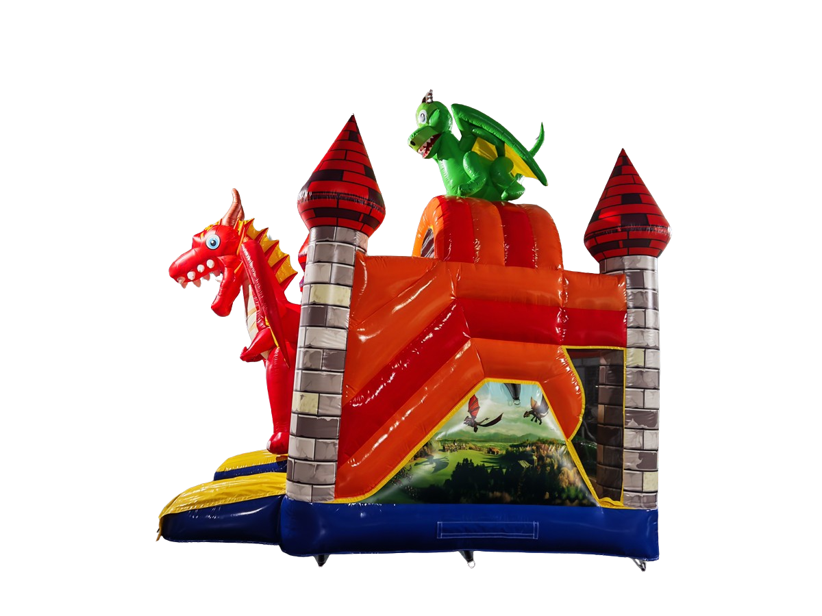 Hüpfburg 5x6 m - Multiplay Dragon - Modell 2025