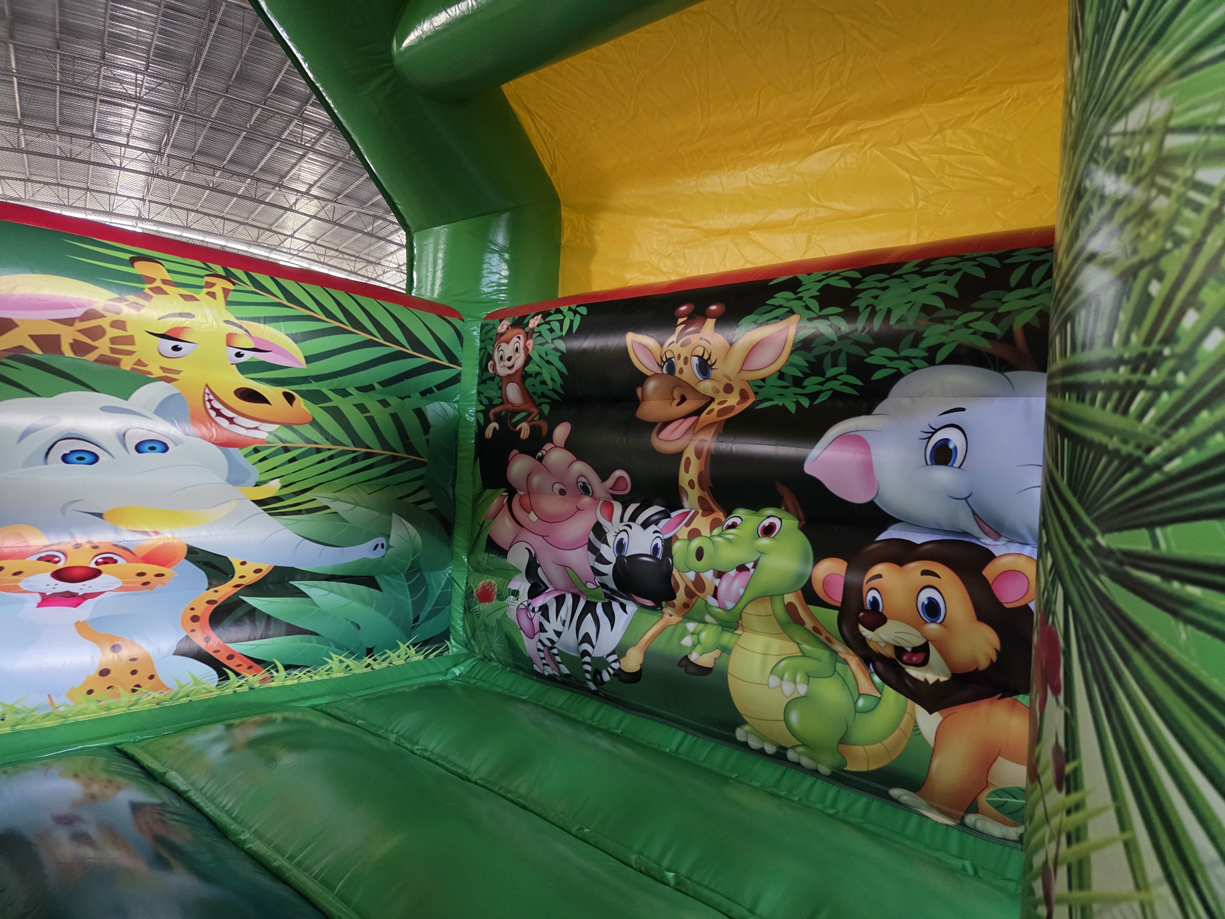Hüpfburg - 4,5x4,5 m - Jungle
