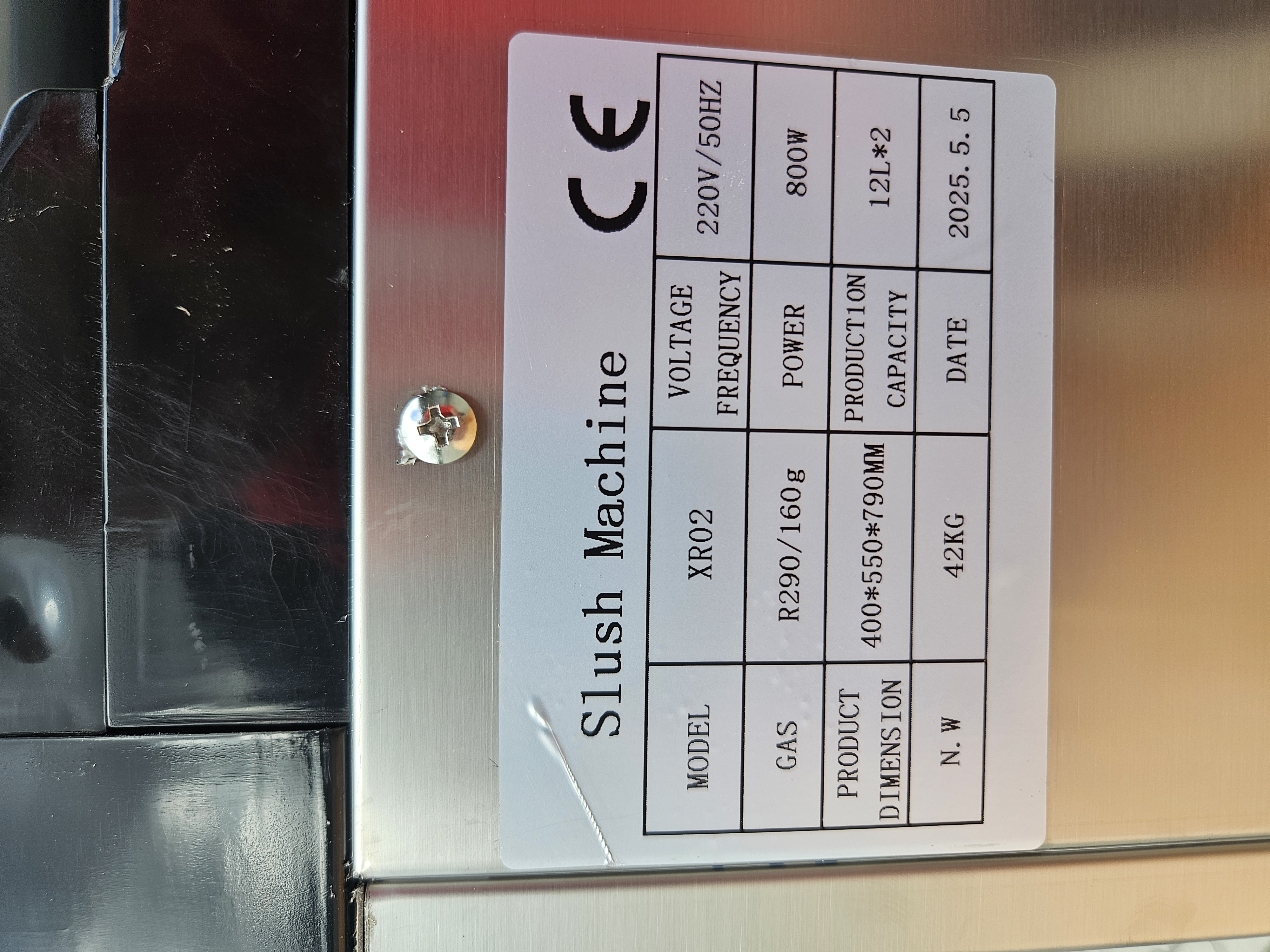 Slush-Eis-Maschine - 2 Behälter - 12 ltr.  