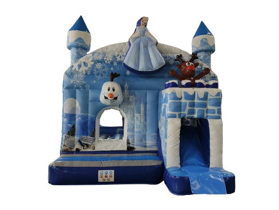 Hüpfburg 4,9x3,8 m - Eisprinzessin