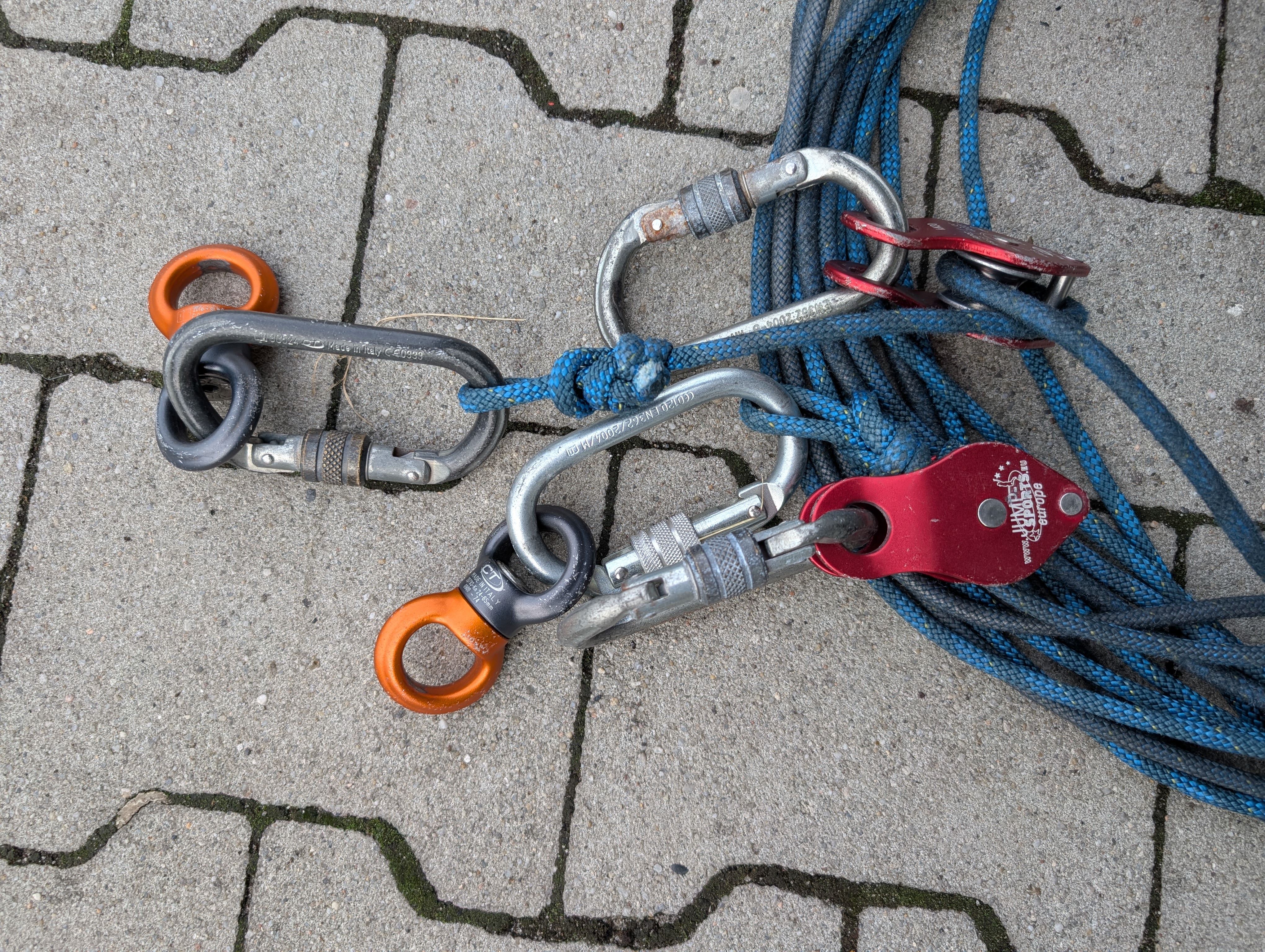 4er Bungee-Trampolin - Höhe 5,7 m - gebraucht