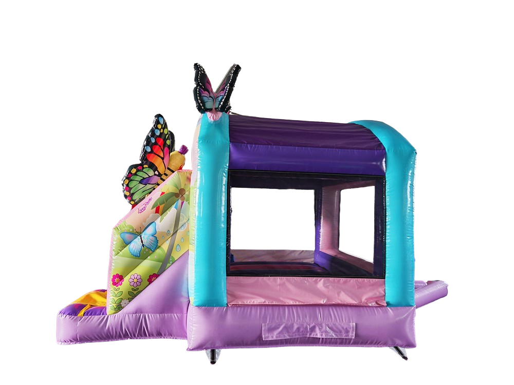 Hüpfburg 3,9x2,8 m - Schmetterling