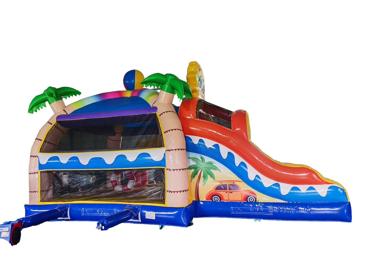 Hüpfburg 5,5x8,4 - Multiplay Beach