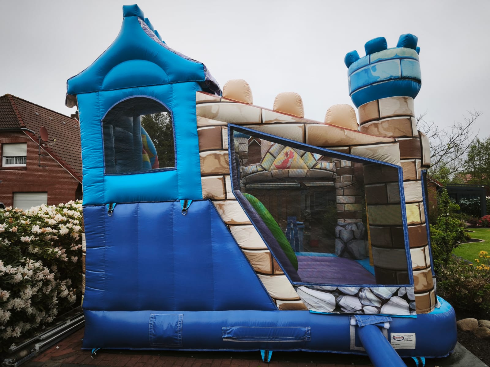 Hüpfburg 5x4,5 m - Modell Drache - gebraucht 
