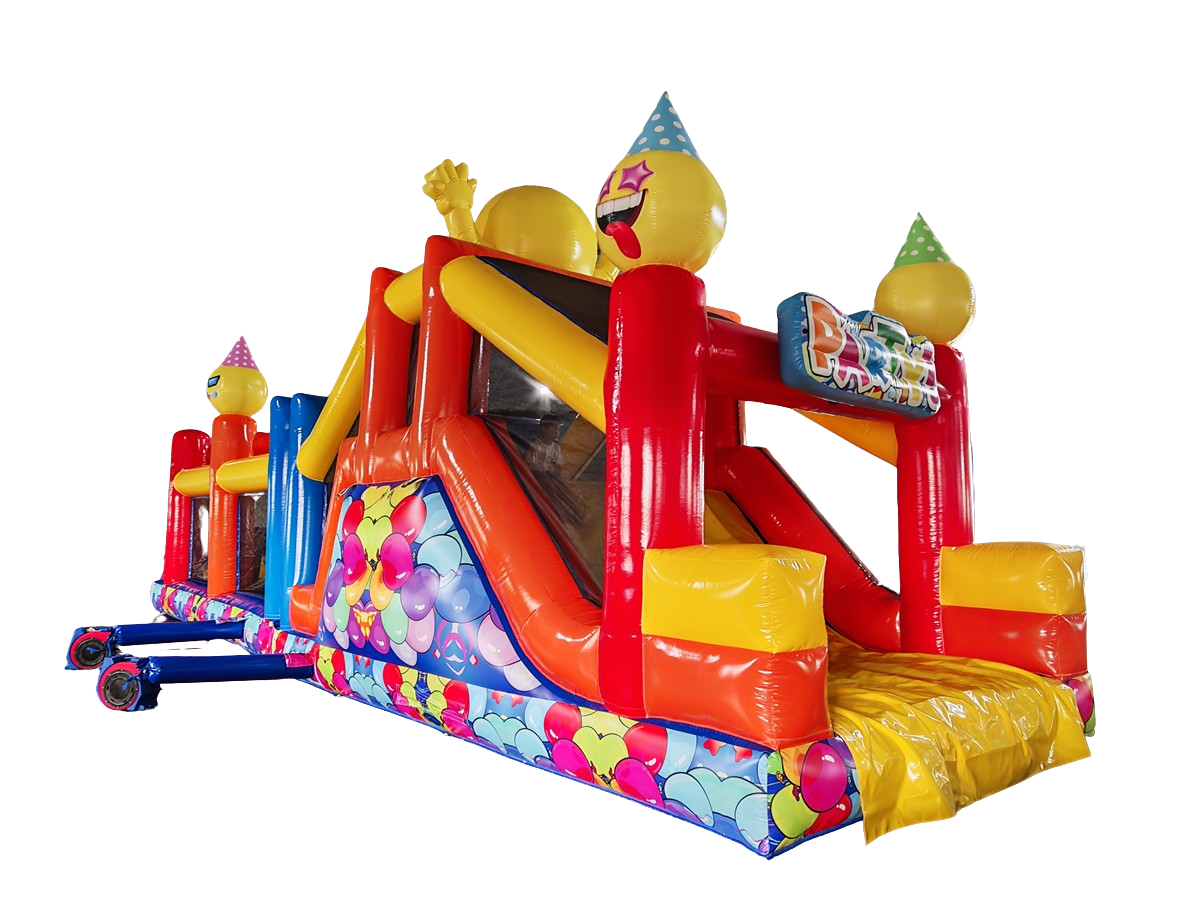 Hindernisbahn - 14x3,8 m - Party