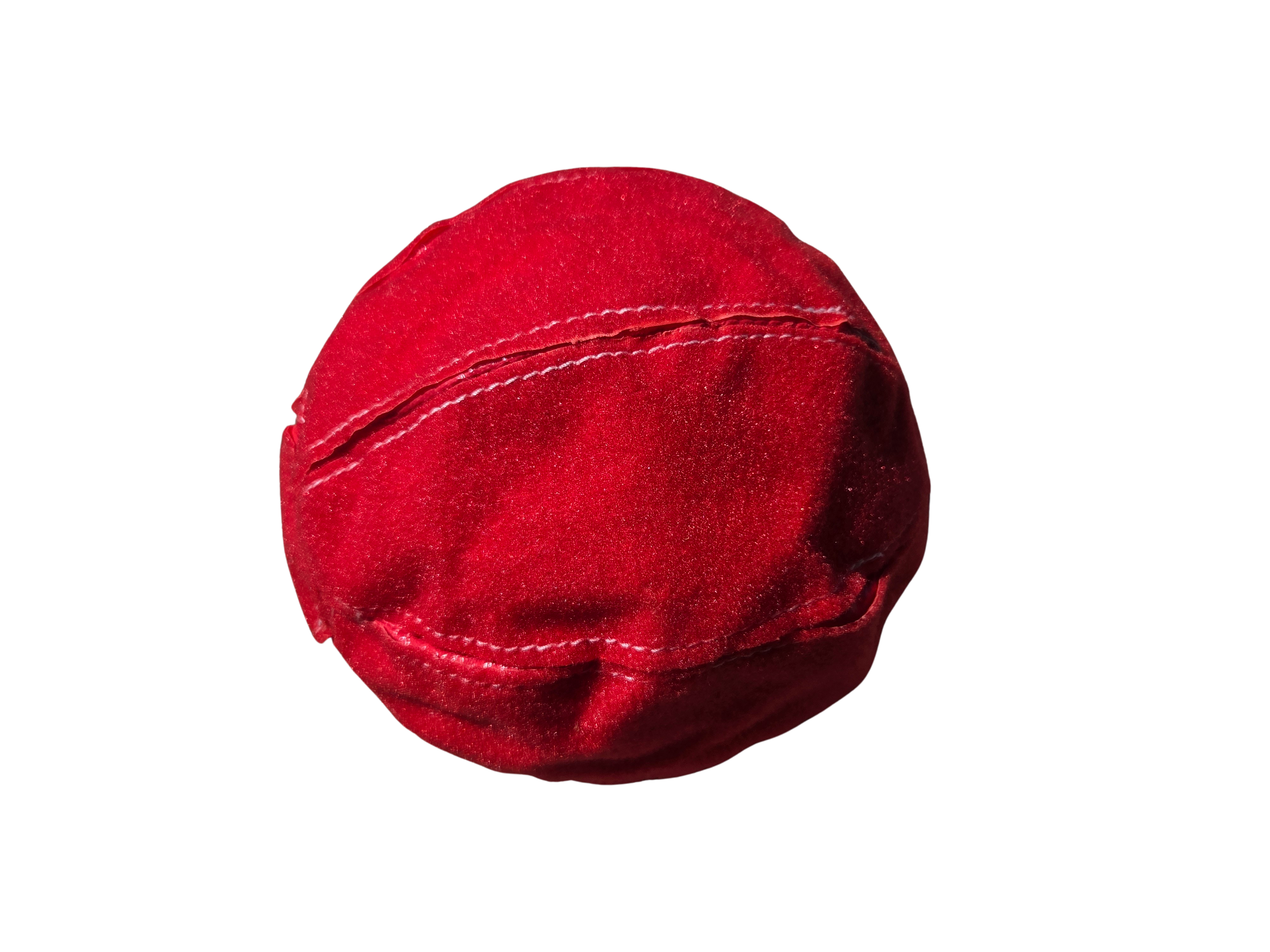 3 Stück - Klettüberzug für Fußball Dart - rot