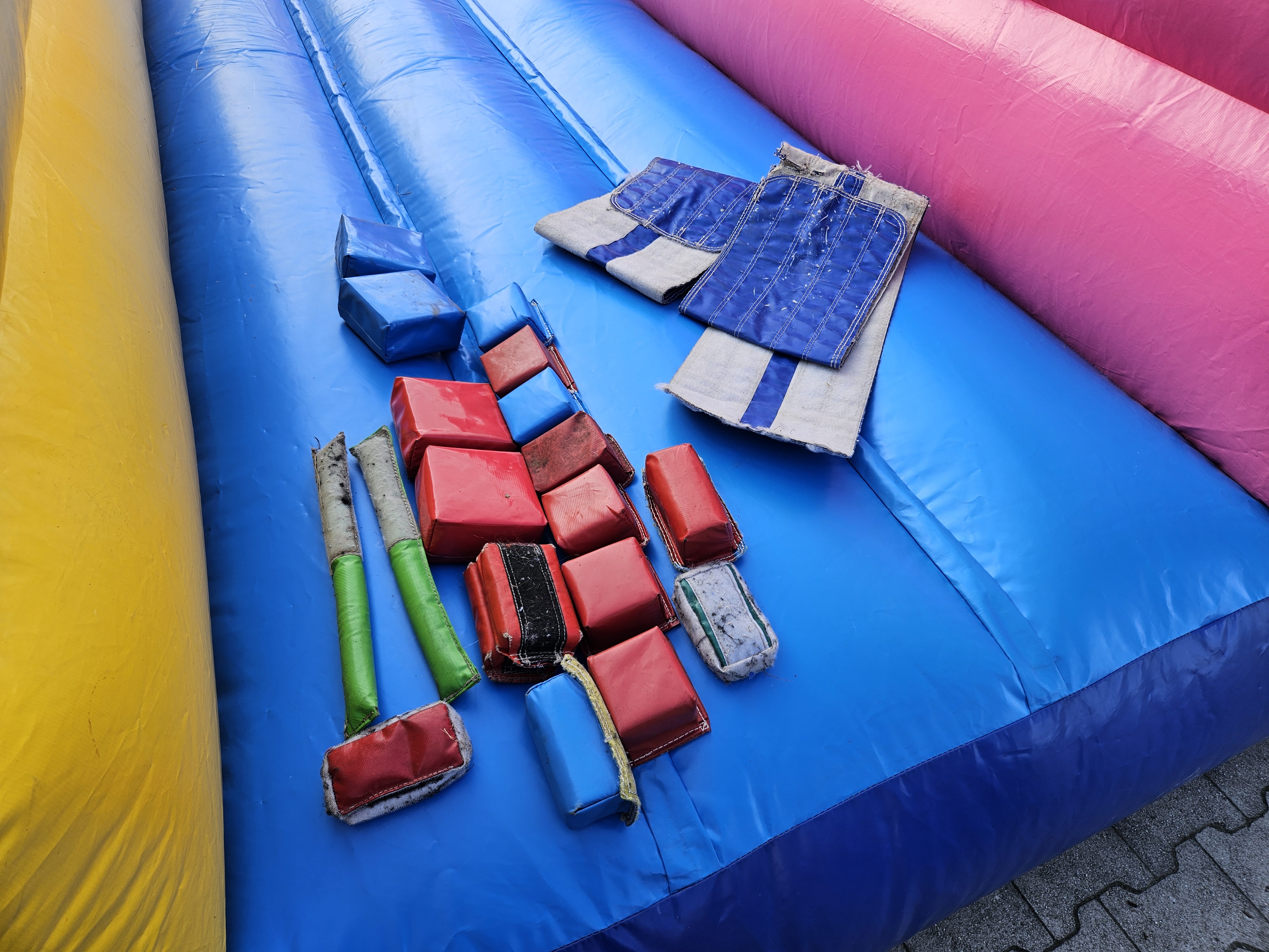 Bungee-Run 11x2 m - gebrauchte Ausführung