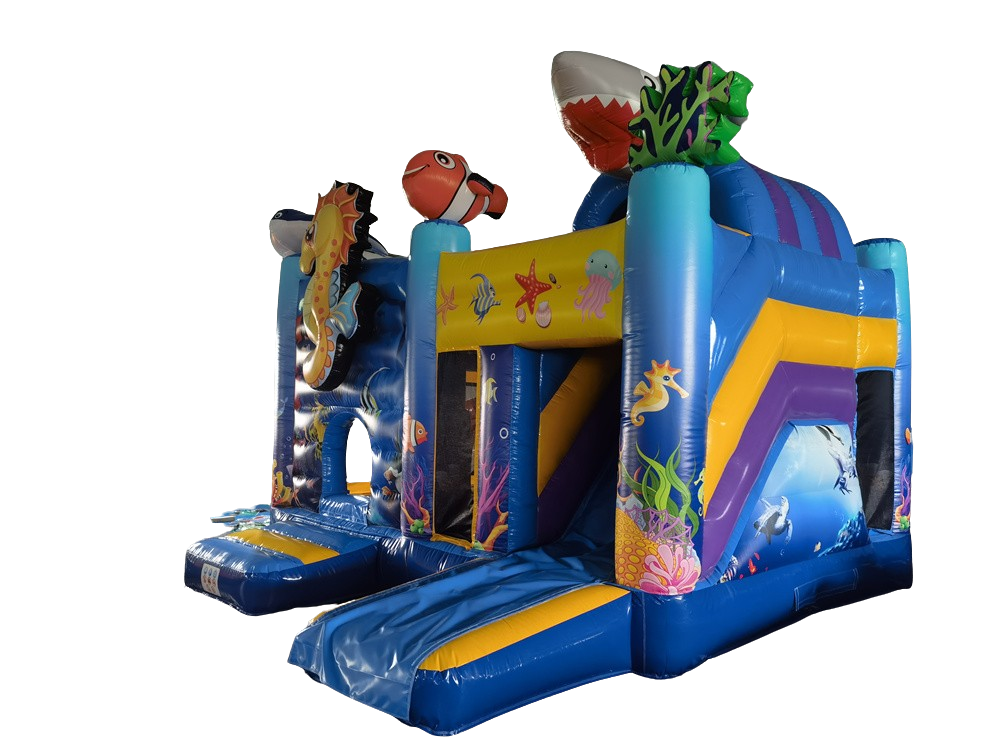 Hüpfburg 5,1x4,5 m - Multiplay Seaworld