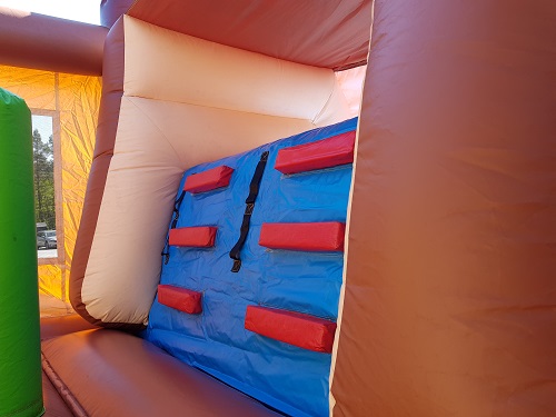 Hüpfburg 7x4 m - Pirat mit Rutsche