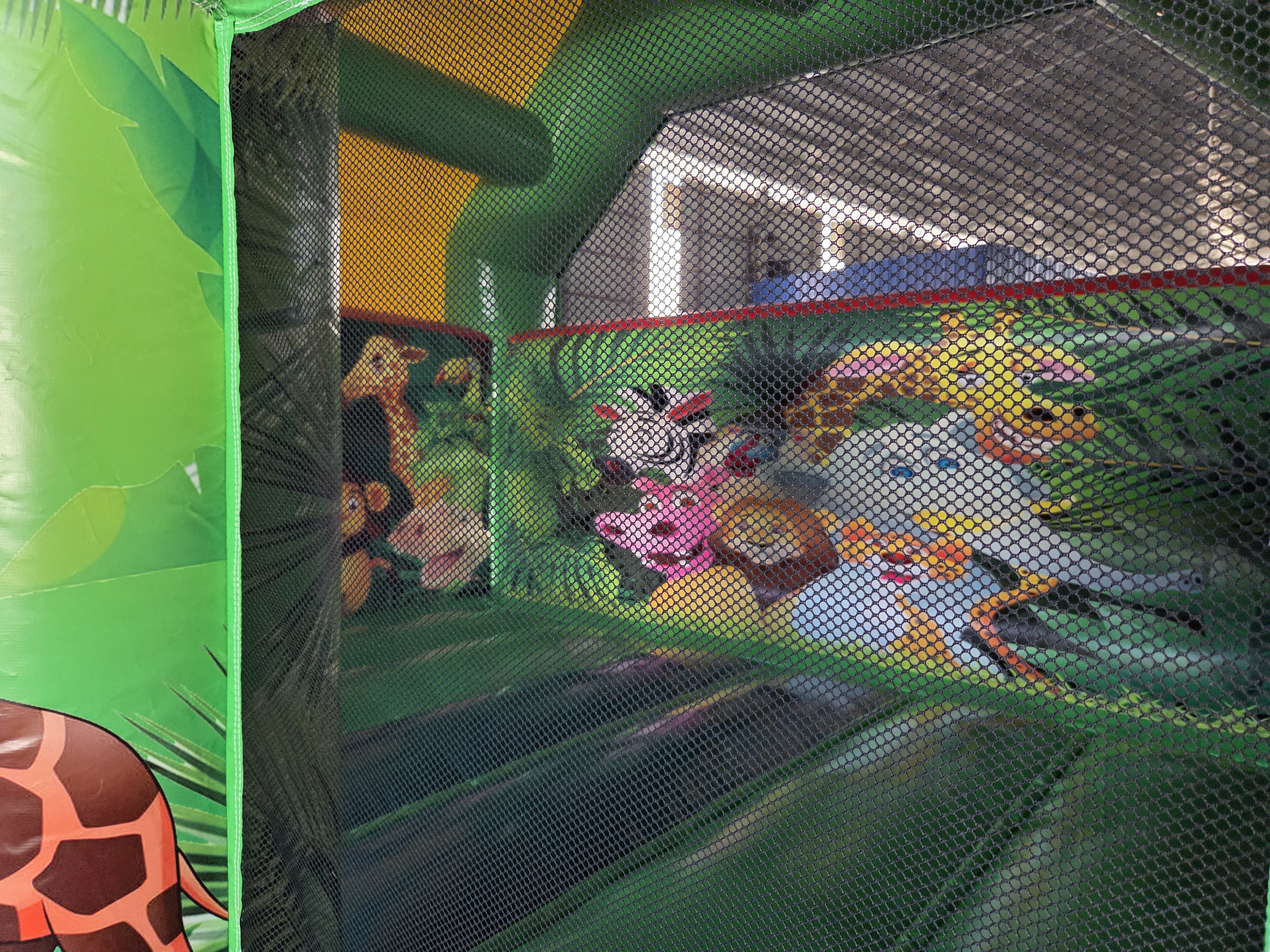 Hüpfburg - 4,5x4,5 m - Jungle