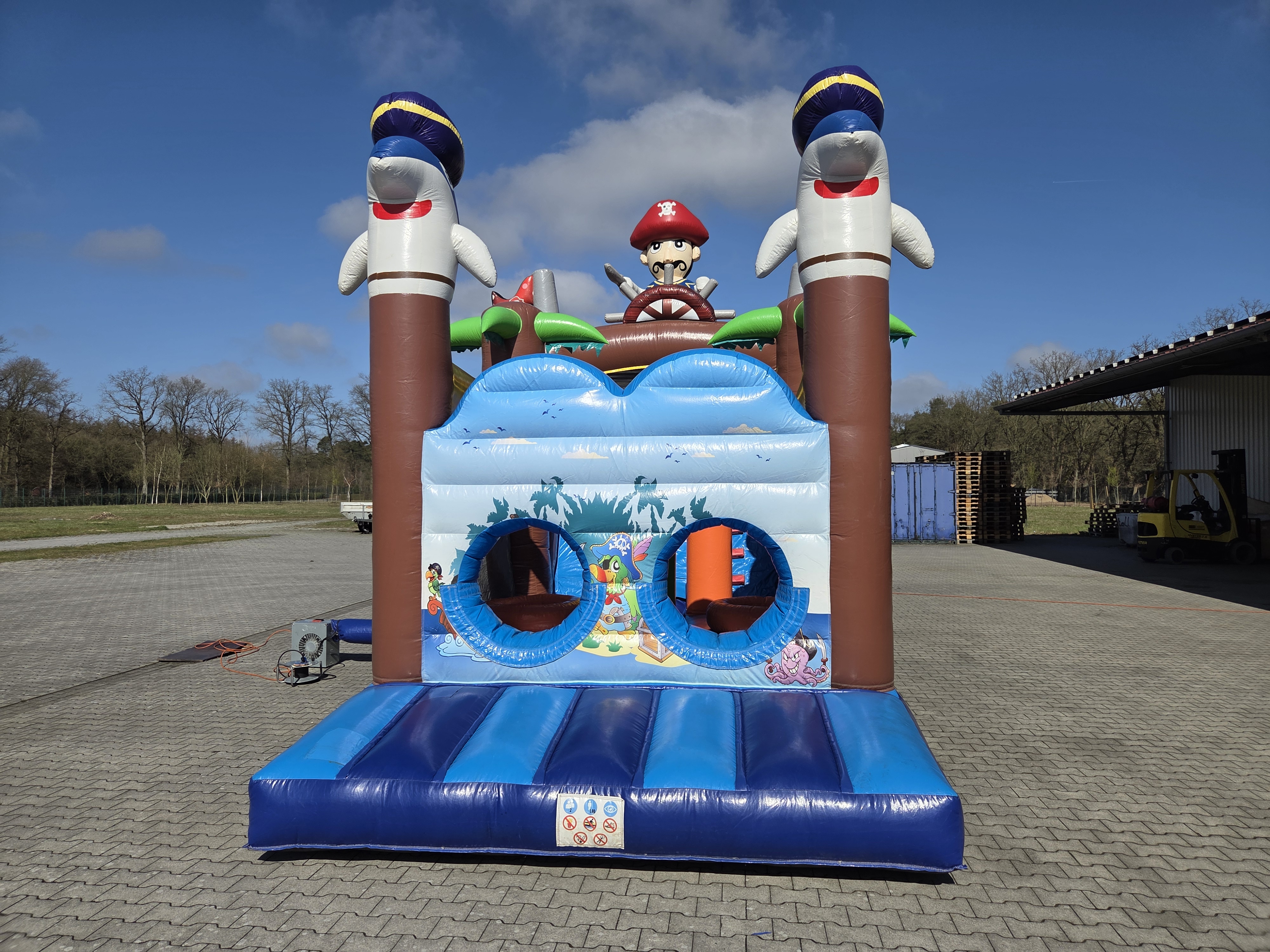  Hindernisbahn - 10x3,1 m - Pirat - Gebrauchte Ausführung