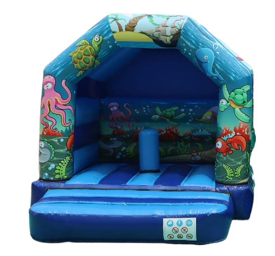 Hüpfburg - Seaworld mit Hindernis - 3x3 m