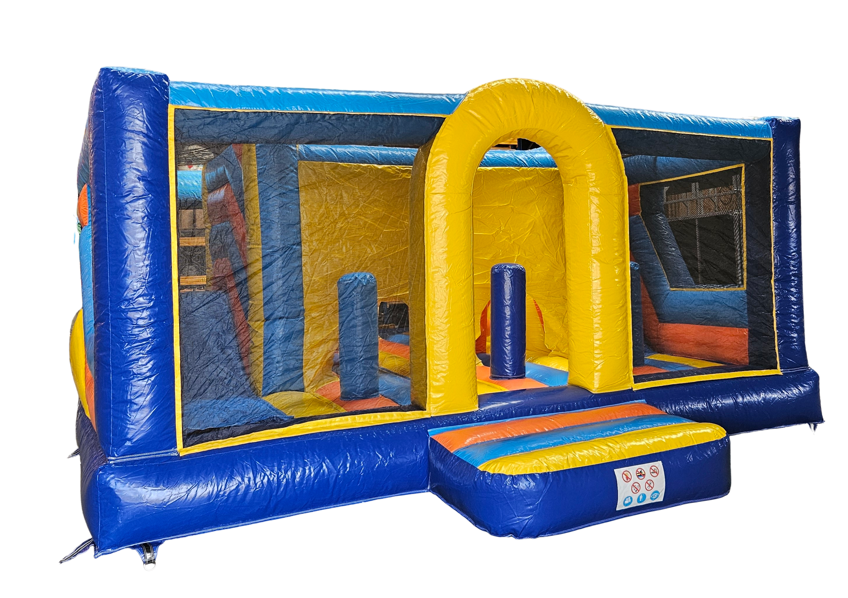 Hüpfburg - Modell Spielecenter - 6x6 m 