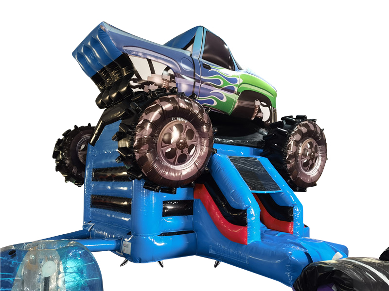 Hüpfburg 5,5x6 m - Monstertruck