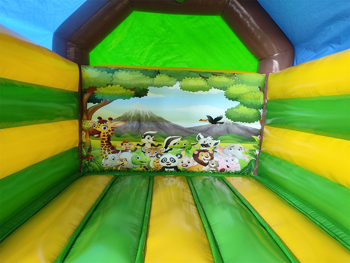 Hüpfburg 4x3 m - Jungle