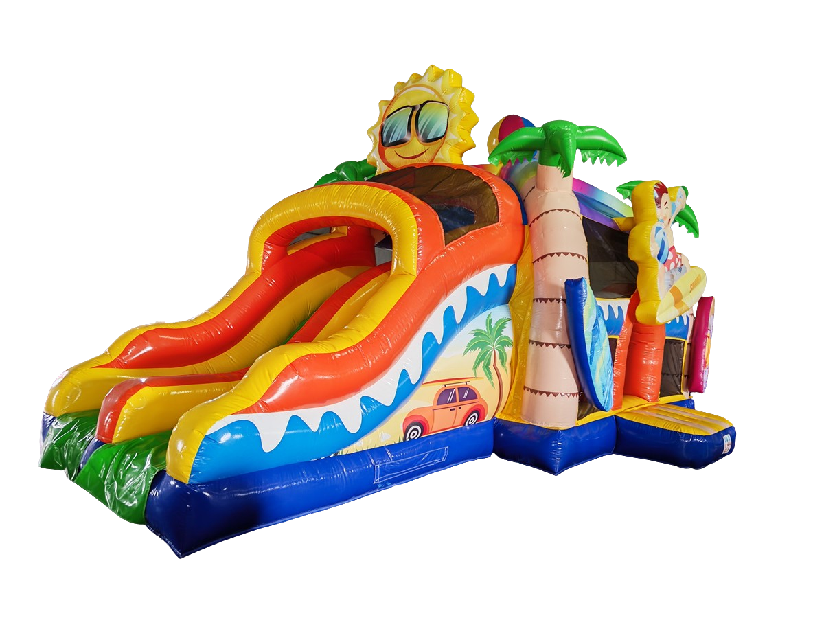 Hüpfburg 5,5x8,4 - Multiplay Beach